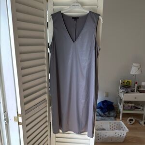 Gray Sleeveless Dress